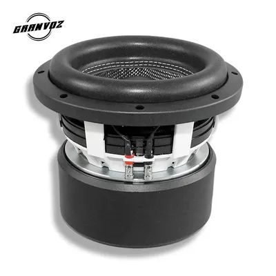 8 Zoll 180 OZ Aluminiumkorb RMS 1000 W 3" Schwingspule Dual 2 Ohm/4 Ω Big Power Subwoofer Lautsprecher für Car Audio Woofer
