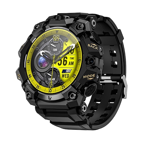 LOKMAT APPLLP 2 PRO Smartwatch 1.508 Zoll 4G LTE Mobilfunk-Smartwatch 3G 4G Bluetooth Schrittzähler Anruferinnerung Aktivitäts-Tracker Kompatibel mit Android iOS Damen Herren GPS Freisprechanrufe