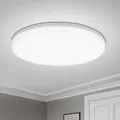 Plafond LED rond Ultra-mince moderne chambre Lustre LED lumières pour chambre décoration de la maison 48W 36W 24W 18W plafonniers