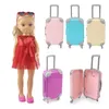 Neuer schöner Reisekoffer für 42 cm große FAMOSA Nancy-Puppe, Puppenschuhe-Zubehör