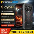 DOOGEE S Cyber ​​8GB 256GB Smartphone 10800mAh Batteria grande Schermo IPS da 6,58" Cellulari 50MP AI Fotocamera Android 14 Telefono cellulare
