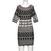 Miss Sixty Damen Kleid, Gr. 34, schwarz, Kaschmir, Synthetik