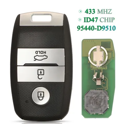 jingyuqin Smart Remote Car Key For KIA Sportage 2019 3 Buttons 433MHz 95440-D9510/9100 ID47chip Smart Full Key