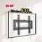 Universal TV Wall Mount Bracket for Most 25-65 in LED Plasma TV Stand Holder Max VESA 400X400mm 50kg Space Saving Home Goodies