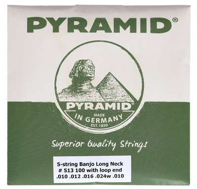 Pyramid Long Neck 5-string Banjo Set
