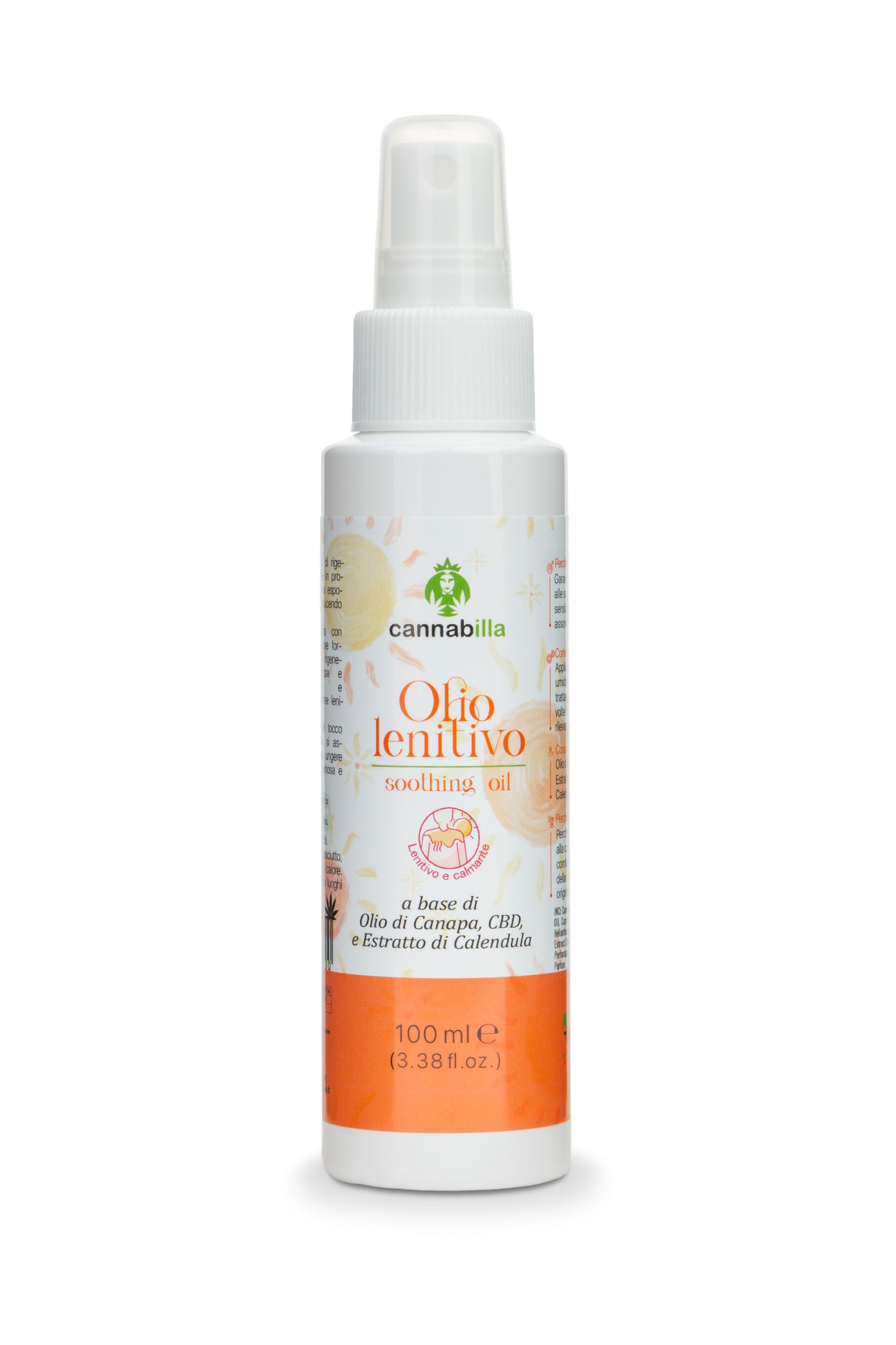 Cannabilla - Olio Lenitivo Doposole alla Canapa 100 ml