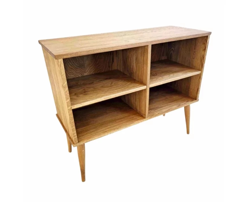 Ocrea | Eichenregal für die Küche | Sideboard mit Regalen | 90 x 35 x 75 Image