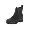 Schnürboots TIMBERLAND "CARNABY COOL MID CHELSEA BOOT", Gr. 36, schwarz (jet schwarz), Leder, sportlich, Schuhe, Stiefelette, Winterschuhe, Ankle Boots