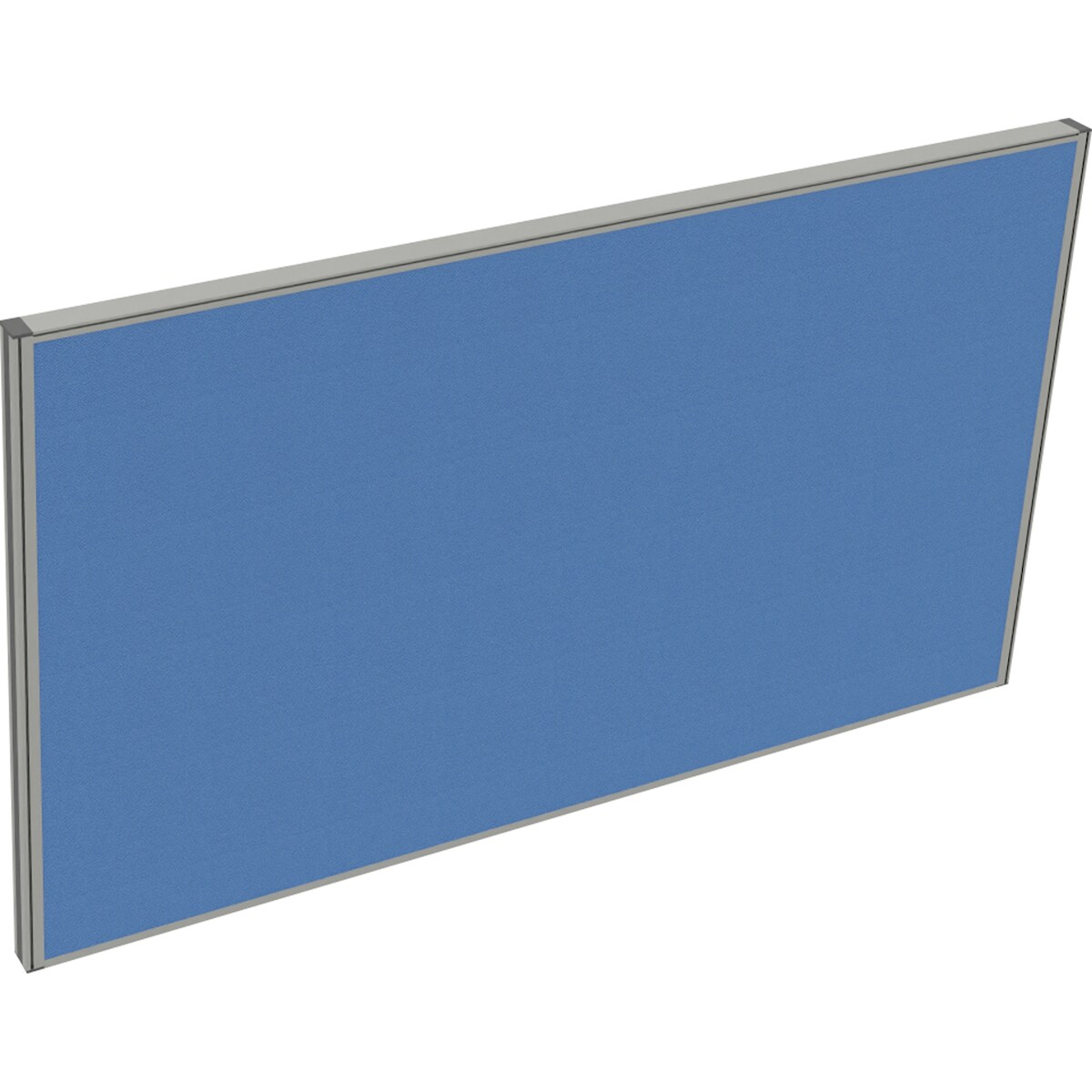 Soennecken Stellwand Nut Stoffgr.A oOrgaleiste Absorber B B1400xT41xH800mm blau Image
