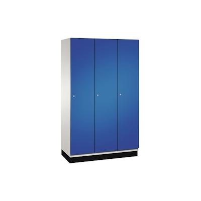 C+P Umkleidespind 4510032S10020 Sockel 3Abteile B1200mm lgr/ebl Image