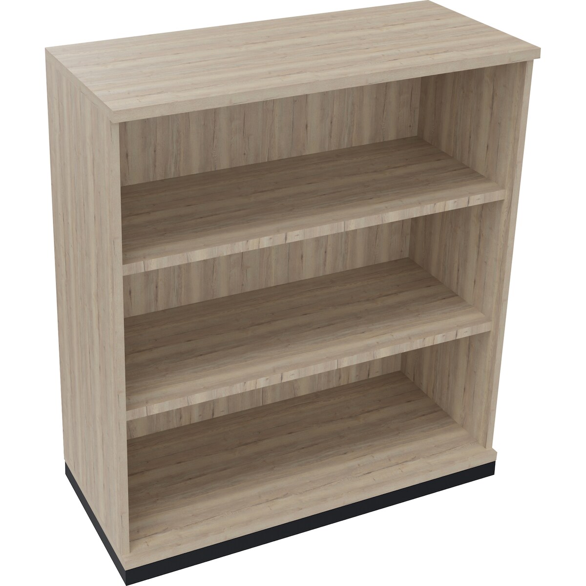 Soennecken Regal 3OH B1000xT442xH1133mm Anthrazit-Metallic/Eiche Natur Image
