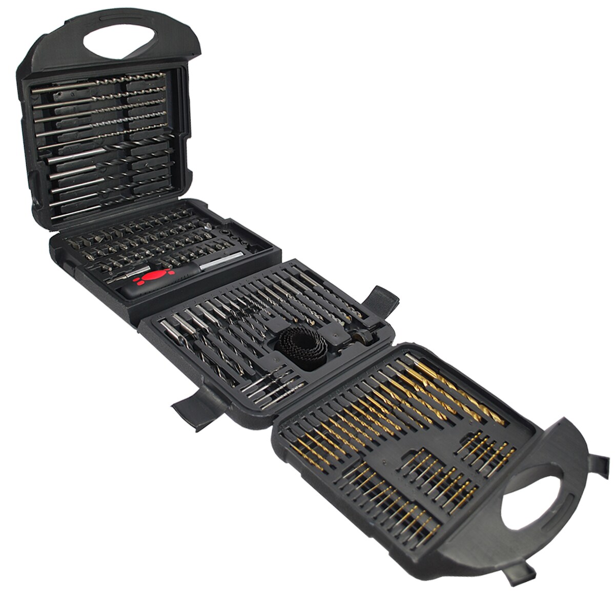 Bohrersatz Bit-Satz Spiralbohrer Holzbohrer Steinbohrer 126tlg. GBS2 C126A Image