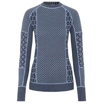 Kari Traa - Women's Smekker L/S - Merinounterwäsche Gr L blau/grau Image