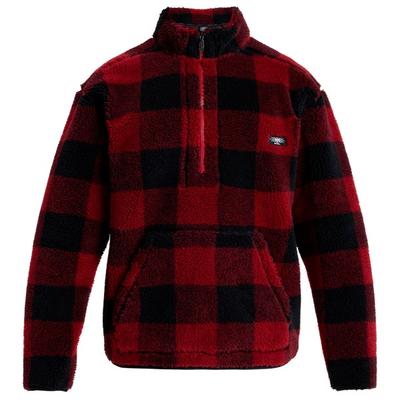 Quiksilver - Mercury Woodlands Sherpa - Fleecepullover Gr L rot Image