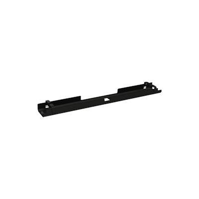 Soennecken Kabelkanal horizontal beidseitig abklappbar für Tische B1800mm schwarz Image