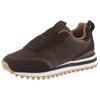 Slip-On Sneaker MARC O'POLO "BJORNA", Damen, Gr. 41, braun (dunkelbraun), Veloursleder, Textil, Polyester, unifarben, sportlich, Schuhe, Halbschuh, Freizeitsneaker, Profilsohle, mit Memory Foam-Ausstattung