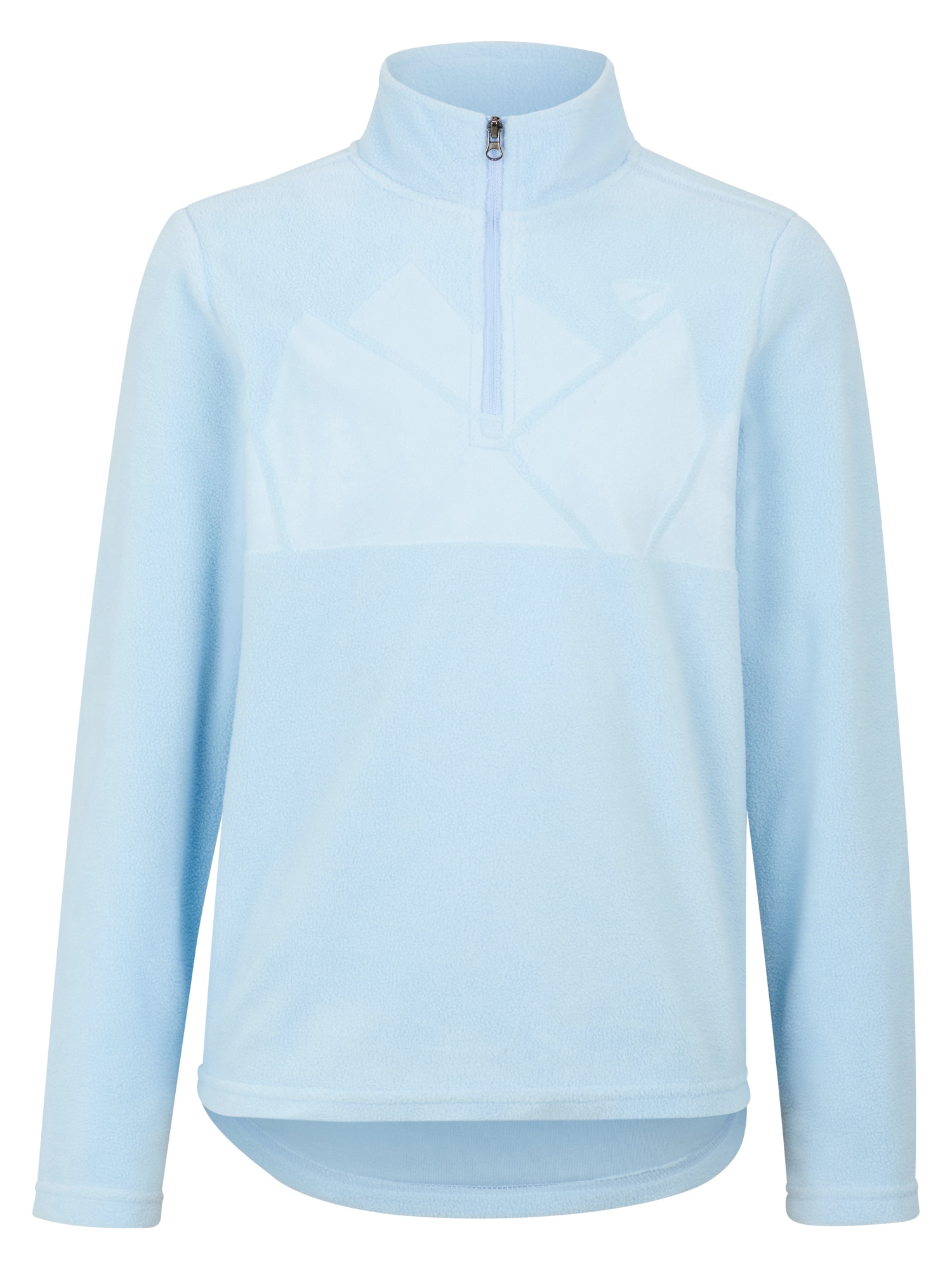 Sweatshirt ZIENER "JONKI-Z midlayer junior", Kinder, Gr. 164, blau (arctic sky), Obermaterial: 100% Polyester, Sweatshirts Image