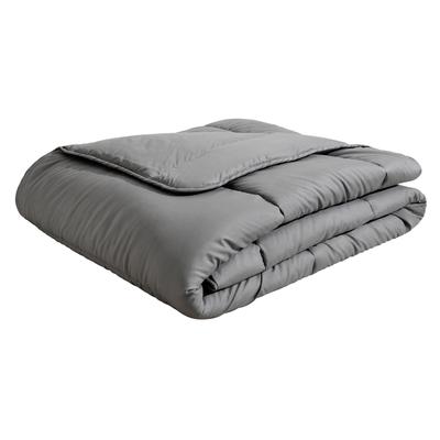 Microfaserbettdecke OTTO HOME "Claara,Bettdecke 135x200 cm, 155x220 cm, 200x200 cm", grau, B:155cm L:220cm, Bezug: 100% Polyester. Füllung: 100% Polyester, Bettdecken, Bettdecken in grau, Sommer, Winter, 4 Jahreszeiten, Decke Image