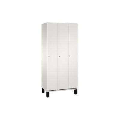 C+P Umkleidespind 4510030S10010 Füße 3Abteile B900mm lgr/lgr Image