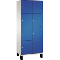 C+P Fächerschrank 4510322S10019 Füße 8Fächer B800mm lgr/ebl Image