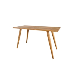 Ócrea Schreibtisch Massivholz Kiefer mit 4 Beinen XXL- 100 x 50 Cm Image