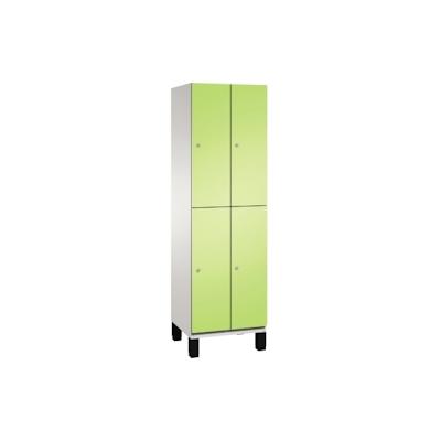 C+P Doppelstockspind 4510120S10014 Füße 4Fächer B600mm lgr/vgn Image