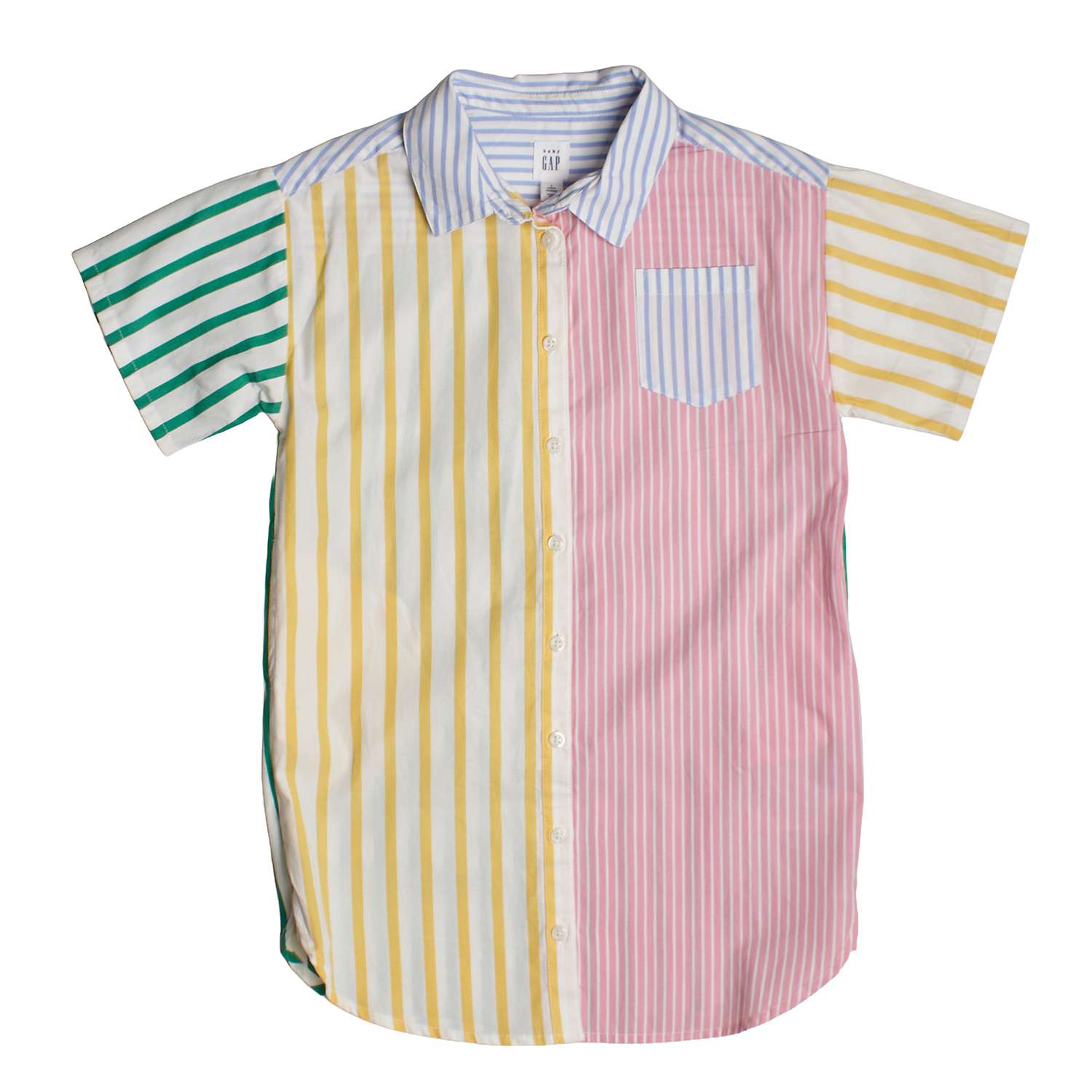 Gestreiftes Hemdkleid 830661 für Mädchen Image