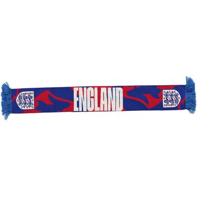 England Three Lions Schal – Blau/Rot – Erwachsene Image