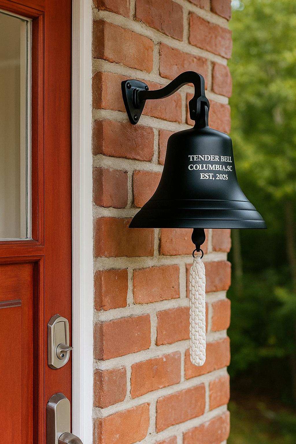 Campanello in ottone personalizzato inciso / Campanello scolastico personalizzato / Campanello da parete per la cena | Campanello vintage per la decor