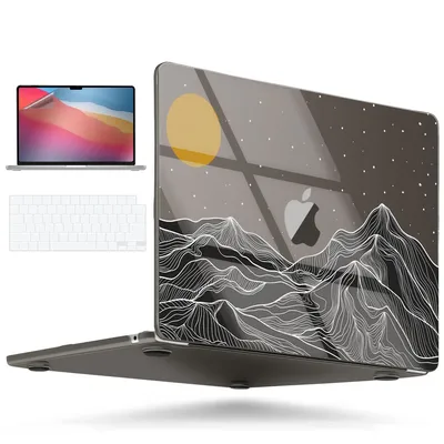 2025 M4 New Laptop Case For MacBook Pro 13 Case 2020 M1 For Macbook Air 13 Case M3 for Macbook Pro 16 Case Pro 14 with printing