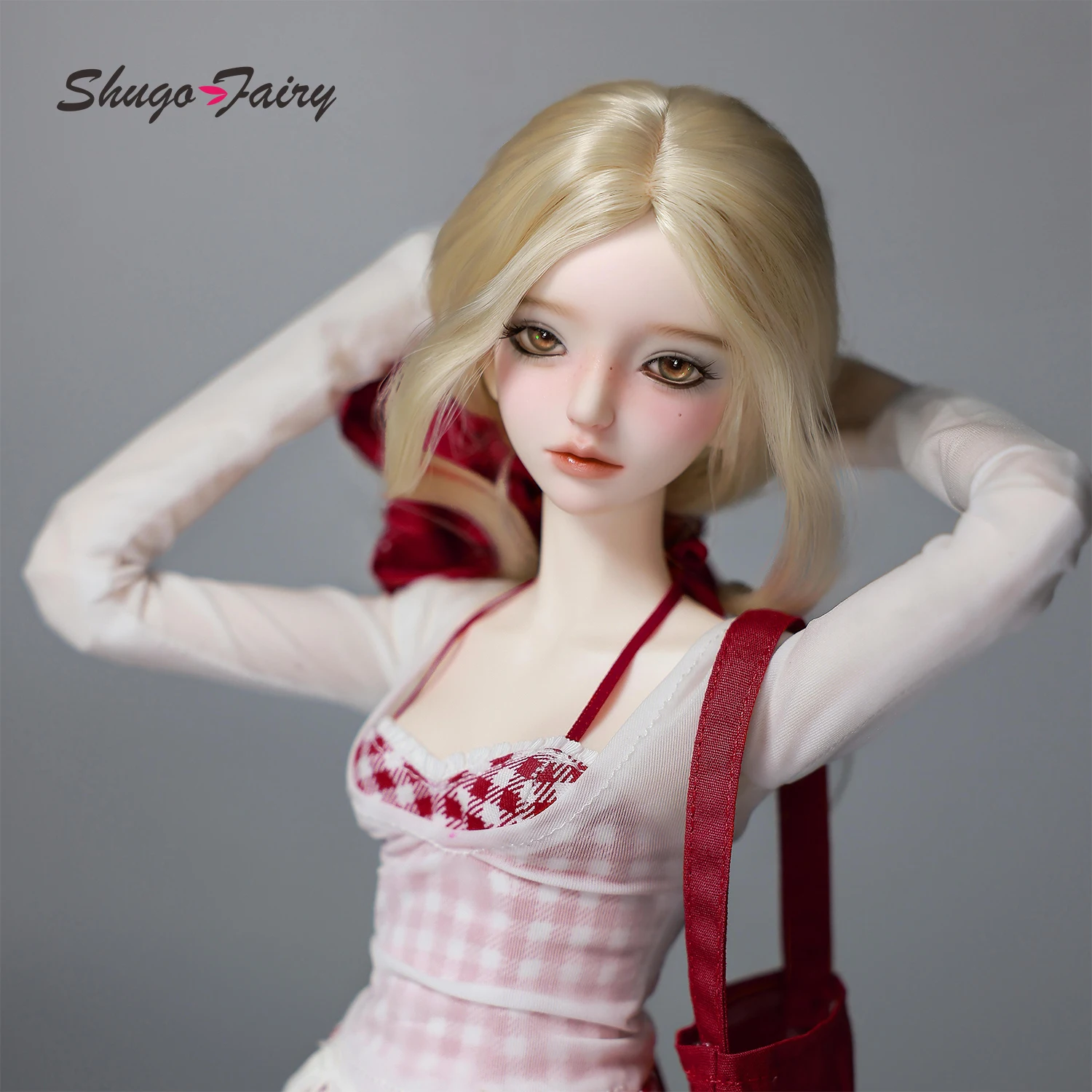 BJD Puppe 1/4 LsLa B Streetwear Casual OOTD Stil Elegante Sammler Kunst Puppe Komplettset Kleidung Perücke Schuhe Harz Figur Shugafairy