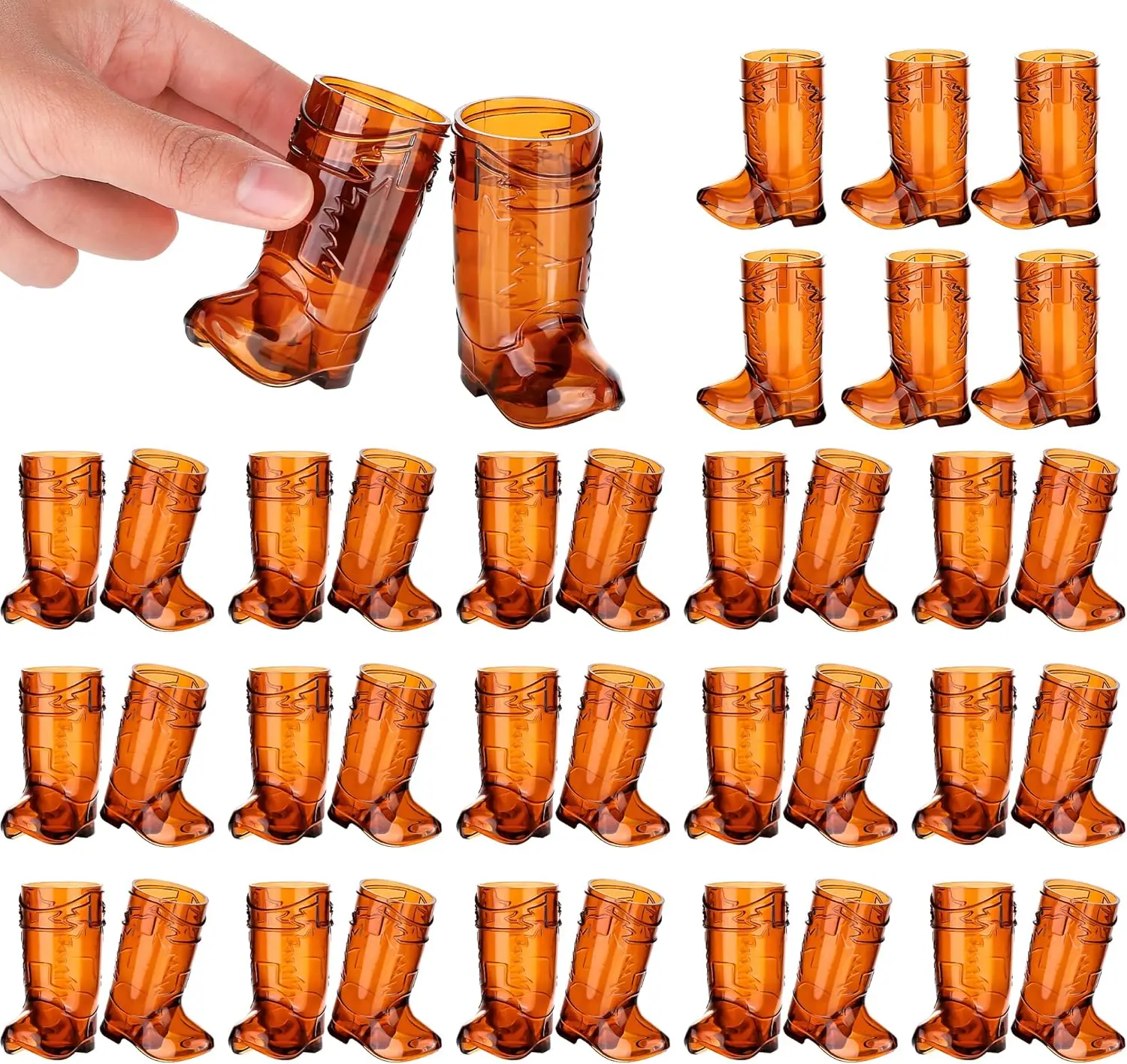 Mini Cowboy Boot Shot Glasses Western Cowboy Theme Partys Bachelorette Party Supplies Pink Boot Cups