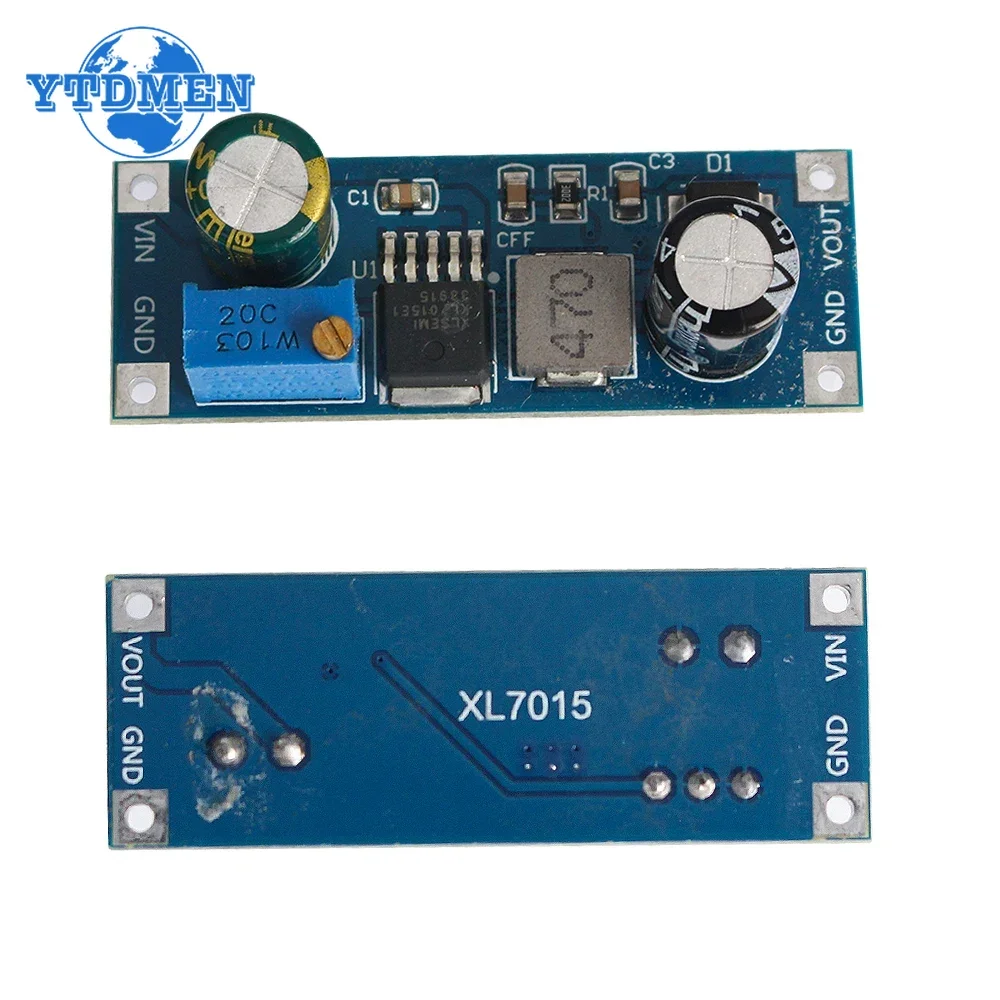 1PCS XL7015 Modul Step Down Modul DC-DC 5V-80V Breite Spannung Eingang 7005A LM2596 blau/Grün Dc Konverter