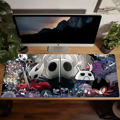 H_hollow K_knight Gamer 1200x600 Mouse Pad Mouse Cute Rubber Stuff 4mm Super Thicking Desk Mat Large Big Top Selling Wholesale