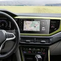 Proteggi schermo in vetro temperato per VW Volkswagen Taigo 2022 9.2 pollici infotainment Navigazione per auto GPS Media multimediale
