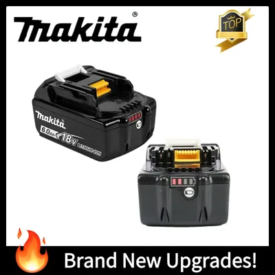  Pro-Grade-Akku für Makita 18 V, 18 V, 6 Ah Expert-Akku, verwendet von Handwerken, für Schlagschrauber von Makita und Vibrationsschutz.