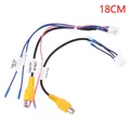 1PC RCA adattatore per cavo di retromarcia per retromarcia per autoradio Radio DVD connettore per cavo per Monitor Radio 10pin telecamera di Backup per retrovisione
