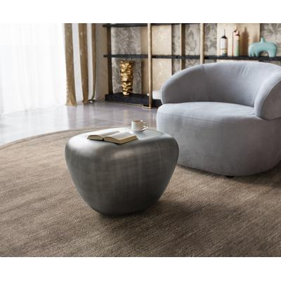 DELIFE Couchtisch Caramia 65x55 cm Metallic Silber, Couchtische Image