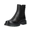Stiefelette TAMARIS "Tamaris Stiefelette Leder/Textil", Damen, Gr. 36, schwarz, Leder, Textil, casual, Schuhe