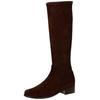 Stiefel PETER KAISER "Peter Kaiser Stiefel Leder", Damen, Gr. 38, braun (dunkelbraun), Leder, elegant, Schuhe