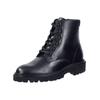Schnürstiefelette GANT "Gant Stiefelette Lederimitat", Damen, Gr. 41, schwarz, Lederimitat, casual, Schuhe