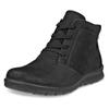 Winterboots ECCO "BABETT BOOT", Damen, Gr. 39, schwarz, Nubukleder, unifarben, Basic, Schuhe, Schnürboots, Stiefelette mit herausnehmbarer Einlage, GORE-TEX
