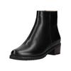 Stiefelette EVERYBODY "Everybody Stiefelette Leder", Damen, Gr. 43, schwarz, Leder, casual, Schuhe