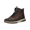 Schnürstiefelette RIEKER "Rieker Stiefelette Leder", Herren, Gr. 47, schwarz (schwarz, braun), Leder, casual, Schuhe