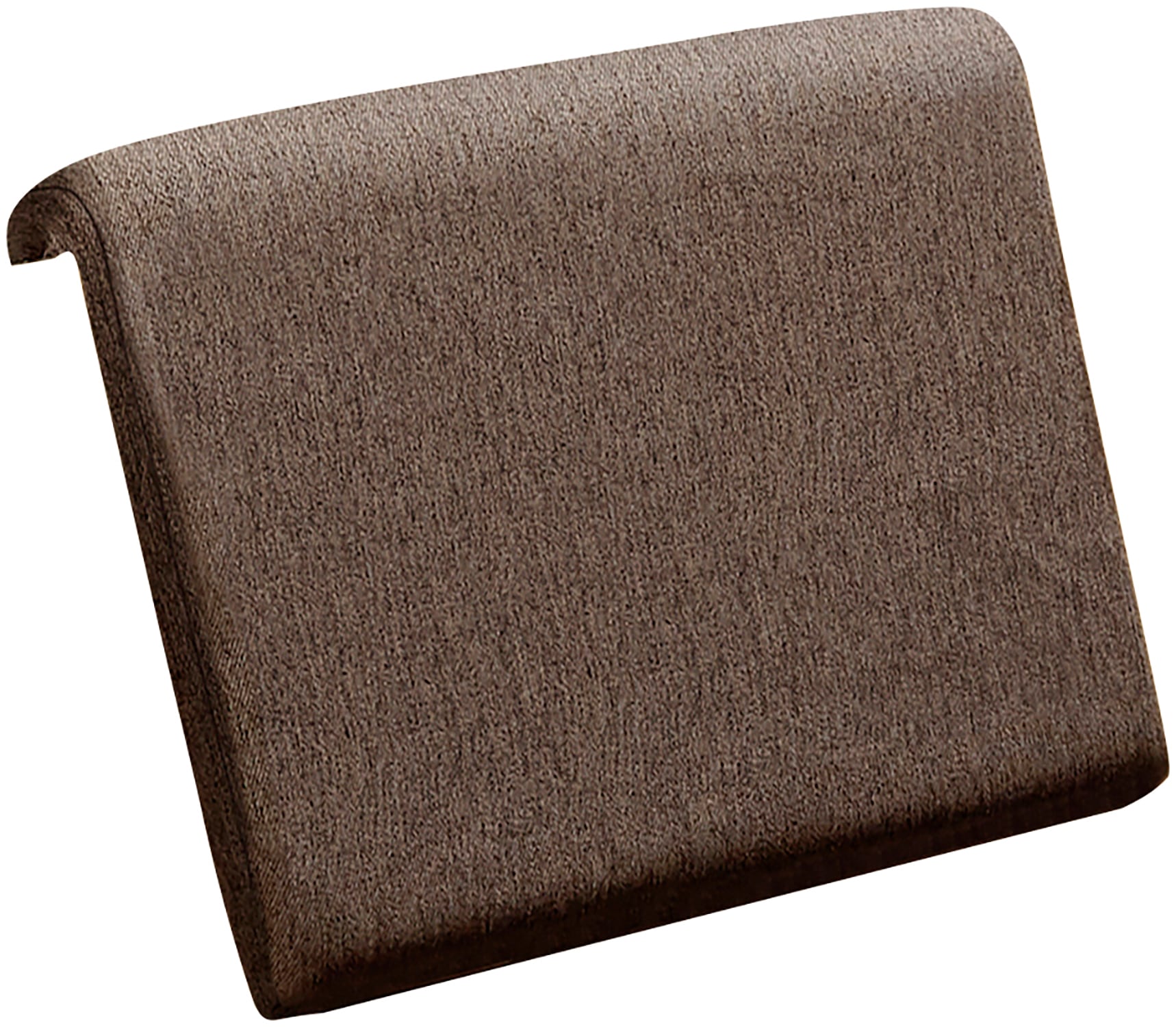 Auflagekissen MASSIVLINE & MORE "Lorenzo, Einhängekissen, Rückenkissen, Polster, Sitzpolster", braun, B:51cm H:31cm T:8cm, Stoff, Polsterauflagen, Sofa-Zubehör, Einhängekissen verschiebbar, B/H/T: 51x31x8 cm