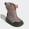 Winterstiefel ADIDAS SPORTSWEAR "WINTERPLAY E KIDS", Gr. 25, blanch cargo, matte silber, semi impact orange, Textil, sportlich, Schuhe