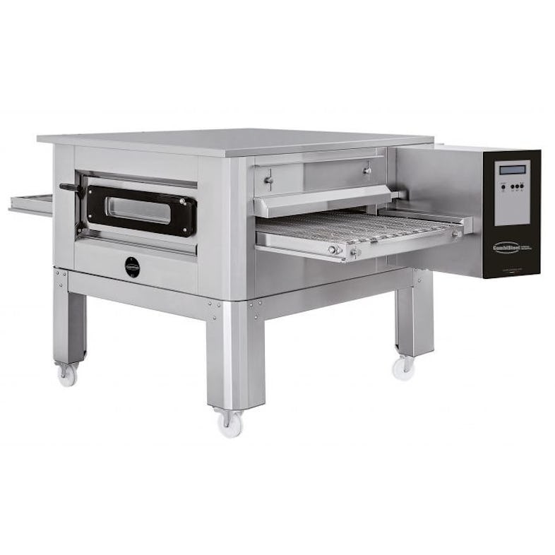Pizzaofen Förderband auf Ständer 14,2 kW Edelstahl 1860x1210x500mm COMBISTEEL Image