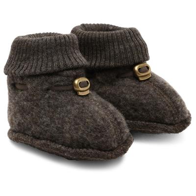 Mikk-Line - Kid's Wool Footies - Hüttenschuhe 50/56 | EU 50-56 schwarz Image