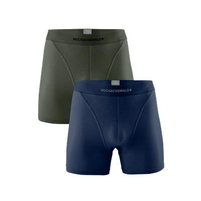 Muchachomalo Herren Boxershorts – 2 Stück – Herren Unterhosen Image
