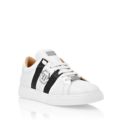 Leather Lo-Top Sneakers Hexagon Image
